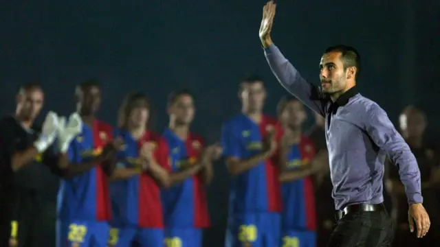 گواردیولا در هفت سال از رده‌های پایین‌تر به سرمربیگری تیم اصلی بارسلونا رسید