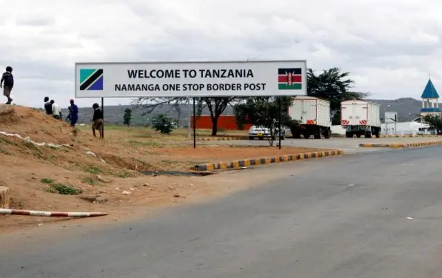 Kenya Tanzania border
