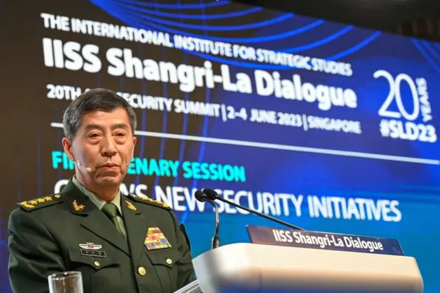 အမေရိကန် ဆန်ရှင် မိထားတဲ့ တရုတ် ကာကွယ်ရေးဝန်ကြီး ဗိုလ်ချုပ်ကြီးလီ