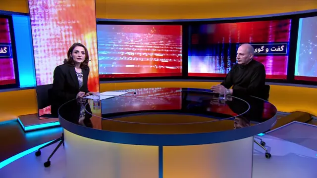 رامین جهانبگلو و فرناز قاضیزاده مجری بیبیسی