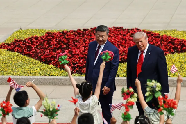 трамп и си
