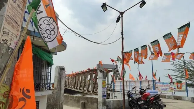 একেকটি জনমত সমীক্ষায় তৃণমূল কংগ্রেস ও বিজেপি কত আসনে জিততে পারে, তার একেক রকম পূর্বাভাস দিয়েছে - প্রতীকী চিত্র