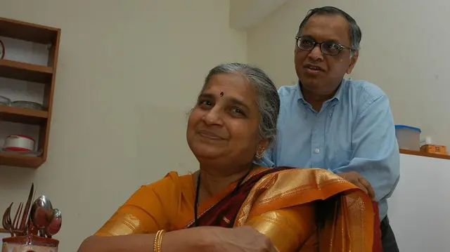 సుధా మూర్తి, నారాయణ మూర్తి