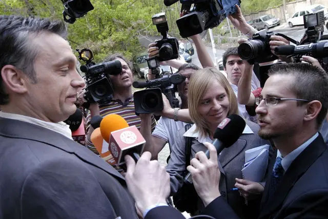 виктор орбан у разговору са новинарима