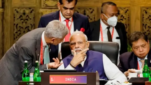 భారత ప్రధాని మోదీ