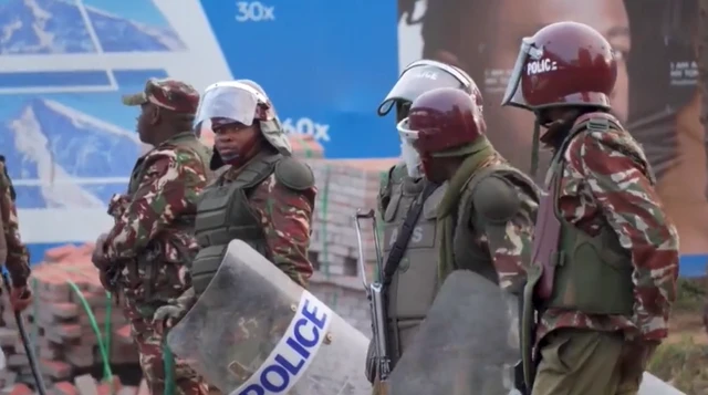 Heavy police deployment for Nairobi 