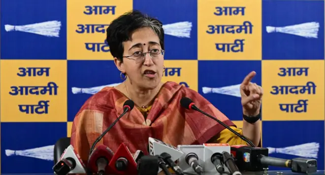 दिल्ली की पूर्व मुख्यमंत्री आतिशी