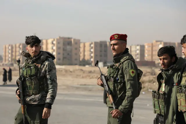 SDG'ye bağlı güçler Esad'ın devrilmesinin ardından Haseke'de yolda duruyor (11 Aralık 2024)