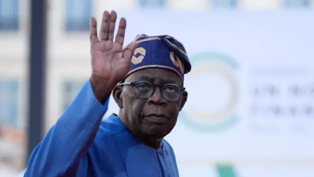 Onyeisiala Naijiria Bola Tinubu
