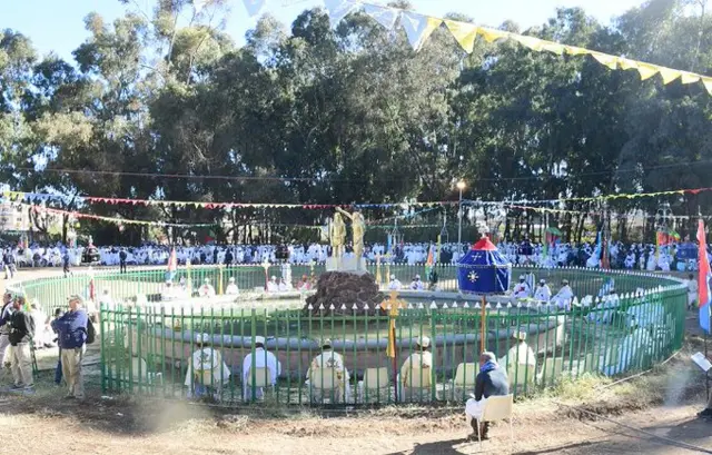 ኣብ ሜዳ ባሕቲ መስከረም ዝርከብ ማይ ጥምቀት