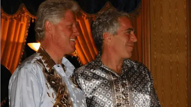 Clinton e Epstein