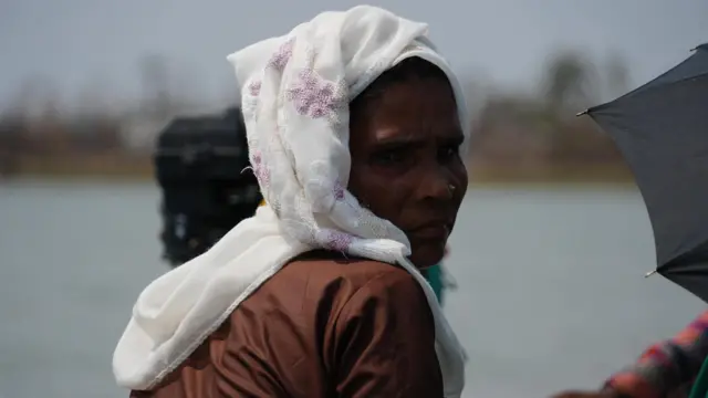 Rohingya woman, Rakkhine State
