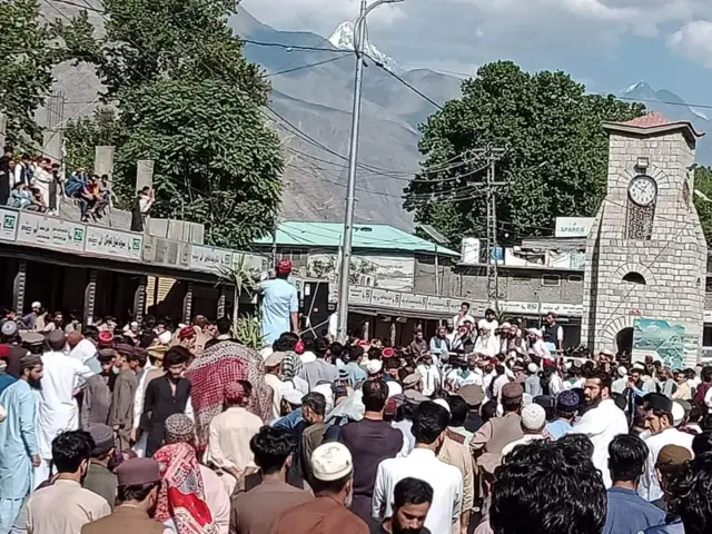 گلگت بلتستان میں احتجاج