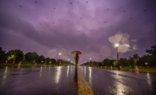 Nguvu ya mvua huathiri uwezo wake wa kusafisha hewa.