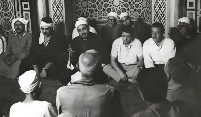 الشيخ سيد النقشبندي في رحاب مسجد السيد البدوي