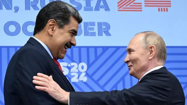 নিকোলাস মাদুরো ও ভ্লাদিমির পুতিন - ফাইল ছবি