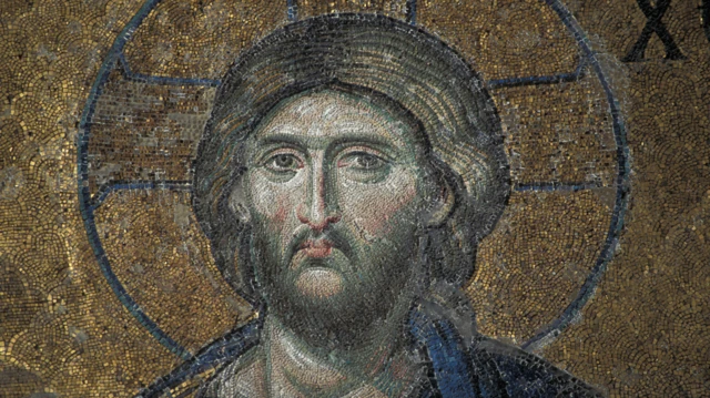 جدارسة لوجه المسيح من كنيسة آية صوفيا في تركيا