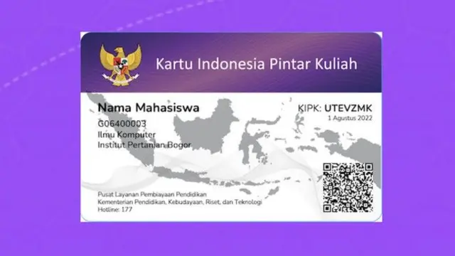 Kartu Indonesia Pintar Kuliah.