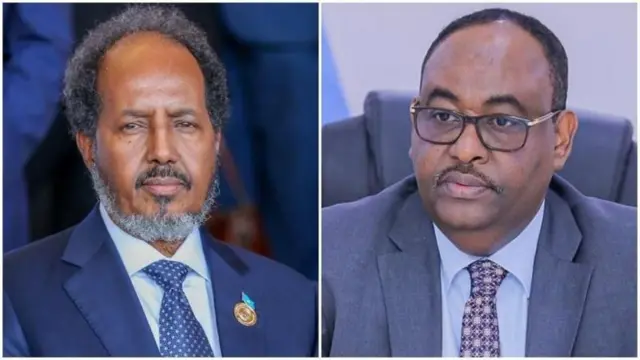 ፕረዚደንት ሶማልያ ሓሰን ሸኽ ማሕሙድን ፕረዚደንት ምምሕዳር ፑንትላንድ ሰይድ ዓብደላሂ ደኒን
