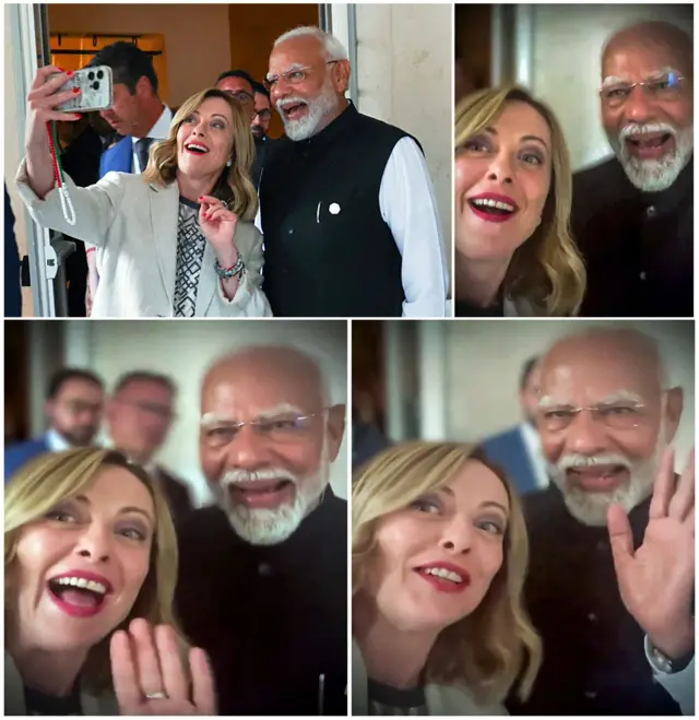 मेलोनी आणि मोदी