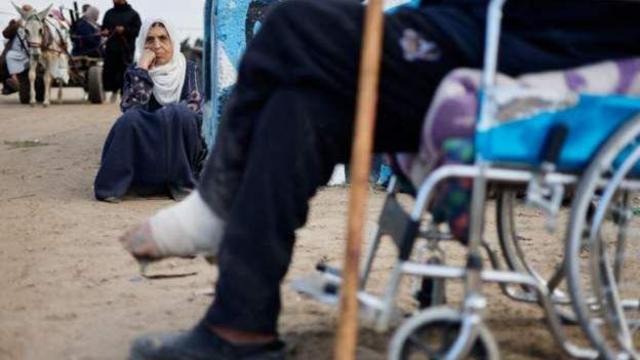 مجروحان و آوارگان در غزه
