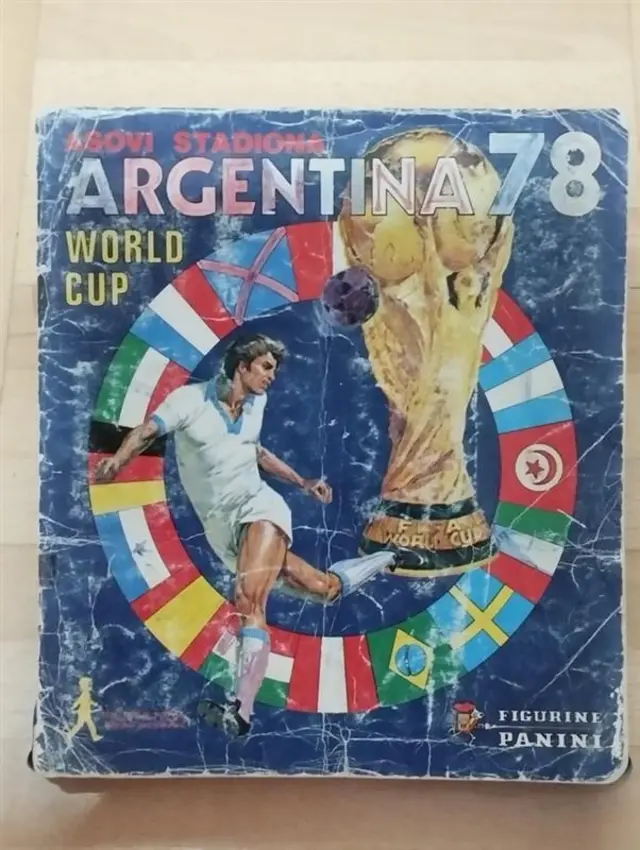 album sa sličicama za svetsko prvenstvo u Argentini 1978.