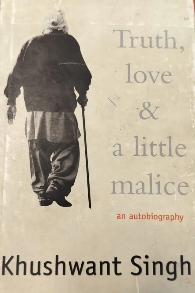 ਖੁਸ਼ਵੰਤ ਸਿੰਘ ਦੀ ਕਿਤਾਬ