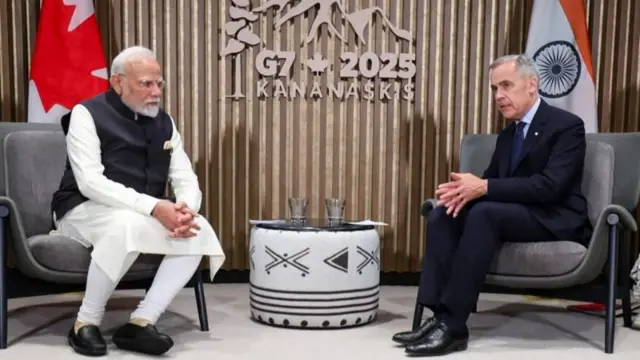 ਨਰਿੰਦਰ ਮੋਦੀ ਅਤੇ ਮਾਰਕ ਕਾਰਨੀ