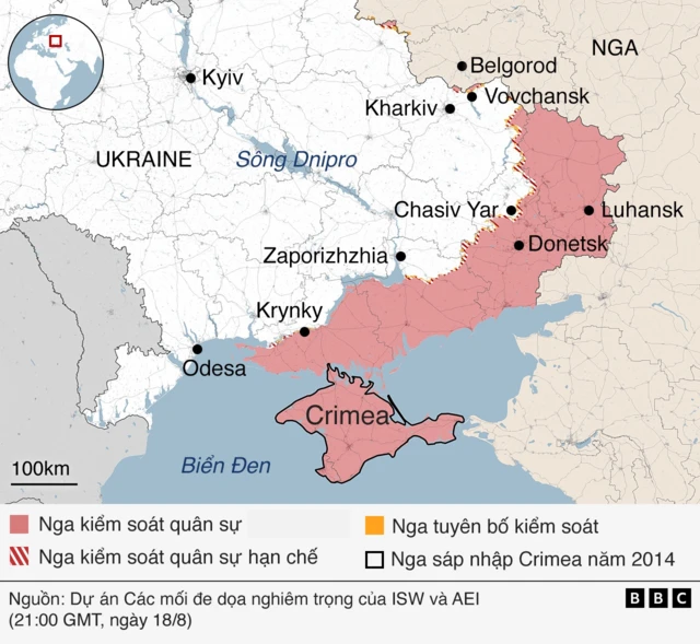 Ukraine, Nga