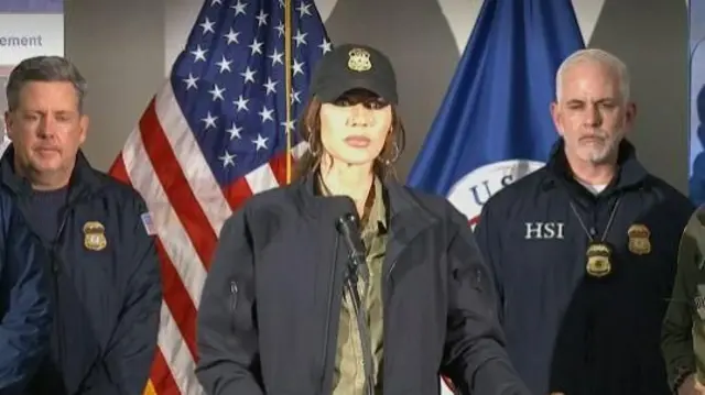 হোমল্যান্ড সিকিউরিটি সেক্রেটারি ক্রিস্টি নোয়েম