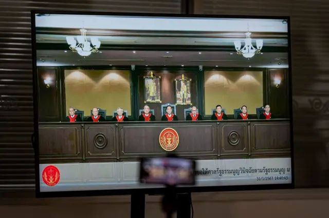 ตุลาการศาลรัฐธรรมนูญวันอ่านคำตัดสินคดีล้มล้างการปกครองฯ เมื่อ 31 ม.ค.