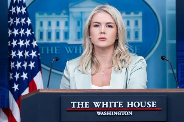 Beyaz Saray Basın Sözcüsü Karoline Leavitt
