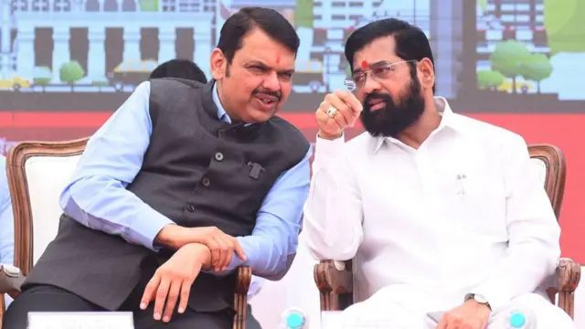 देवेंद्र फडणवीस और एकनाथ शिंदे