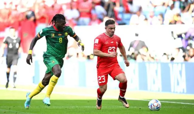 ካሜሩን ኣንጻር ስዊዘርላንድ