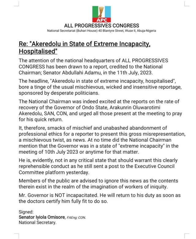 Aworan atẹjade lati ọwọ Sẹnẹtọ Omiṣore