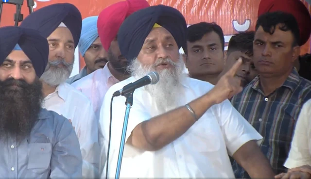 ਸੁਖਬੀਰ ਬਾਦਲ 