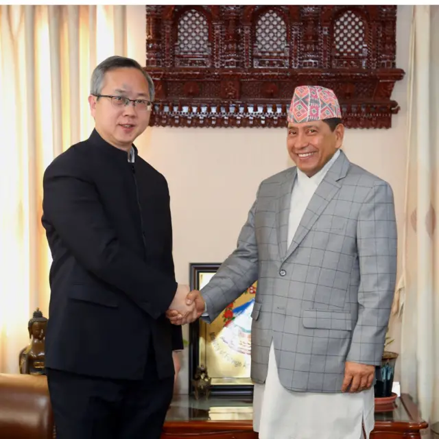 परराष्ट्रमन्त्री श्रेष्ठ 