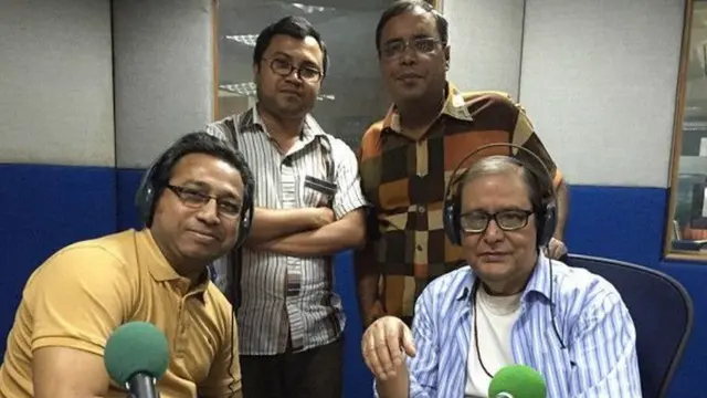 বিবিসি স্টুডিওতে ২০১৪ সালে কবি হেলাল হাফিজ