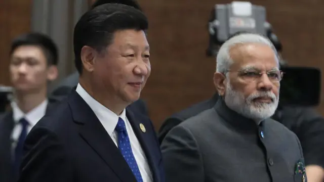 नरेंद्र मोदी और शी जिनपिंग