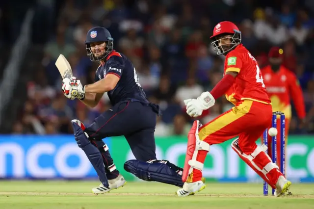 टी-20 वर्ल्ड कप के पहले मैच में अमेरिका ने कनाडा को 7 विकेट से हराया