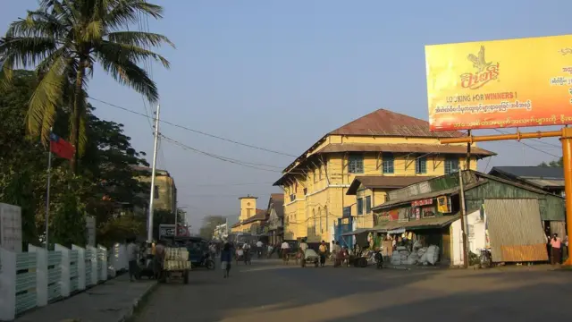 စစ်တွေမြို့မြင်ကွင်း (ပုံဟောင်း)