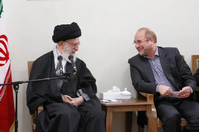 دیدار قالیباف و خامنه ای