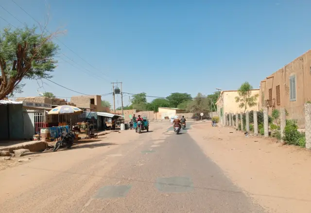 Une vue de la rue Chemnitz à Tombouctou, le 04 juin 2025.