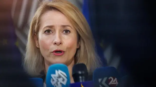 کایا کالاس، مسئول سیاست خارجی اتحادیه اروپا