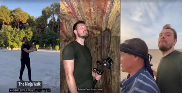 عکس‌هایی از توماس کیمس در ایران