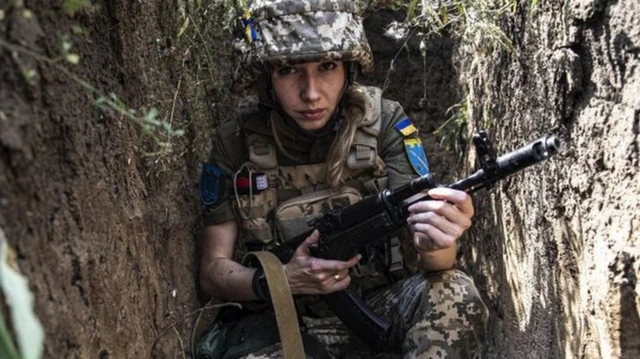 ਯੁਕਰੇਨ ਦੀਆਂ ਫ਼ੌਜੀ ਔਰਤਾਂ