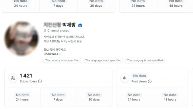‘지인박제 신청하면 박제해드립니다’라는 텔레그램 대화방