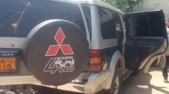 බෙලිඅත්තේ වෙඩි තැබීමට පැමිණි සැකකරුවන් ගමන් ගත් ජීප් රථය