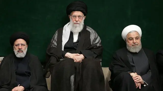 روحانی خامنه ای رئیسی