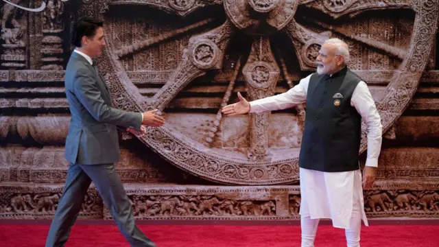 जी 20 देशों के सम्मेलन के लिए भारत पहुंचे जस्टिन ट्रूडो